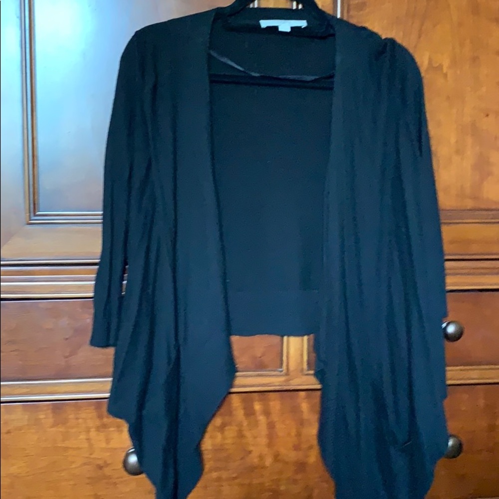 Black cardigan